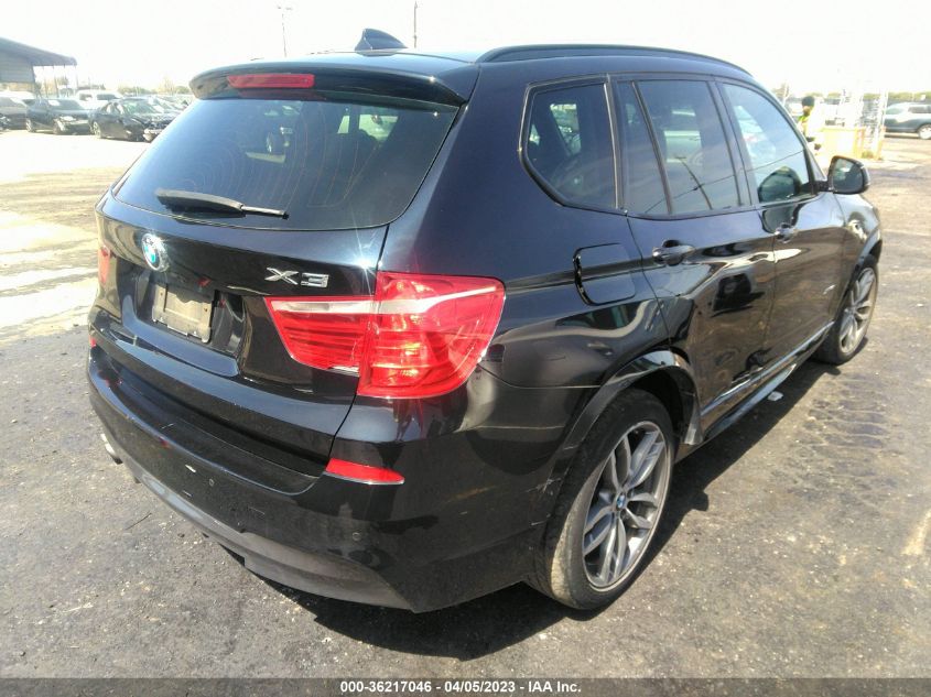 2016 BMW X3 XDRIVE28I - 5UXWX9C50G0D94953