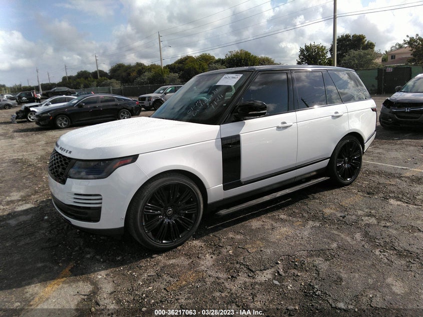 VIN SALGS2RE3KA517124 2019 LAND ROVER RANGE ROVER