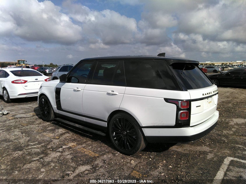 VIN SALGS2RE3KA517124 2019 LAND ROVER RANGE ROVER