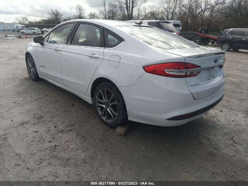 2017 FORD FUSION HYBRID SE - 3FA6P0LU1HR344023