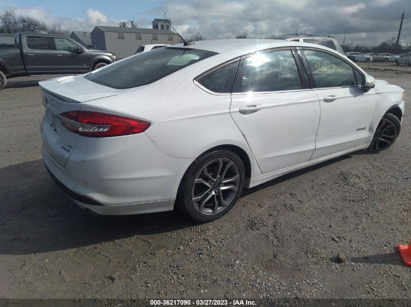 2017 FORD FUSION HYBRID SE - 3FA6P0LU1HR344023