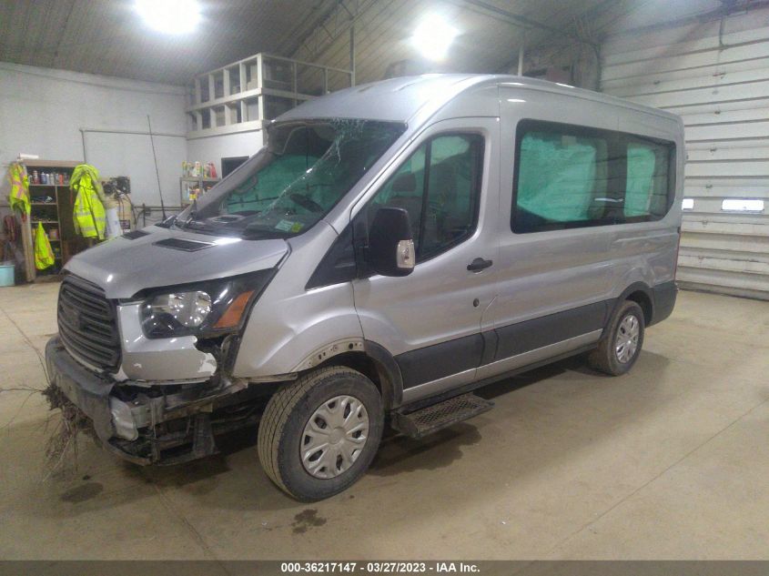 2018 FORD TRANSIT PASSENGER WAGON XL/XLT 1FMZK1CM4JKA06066