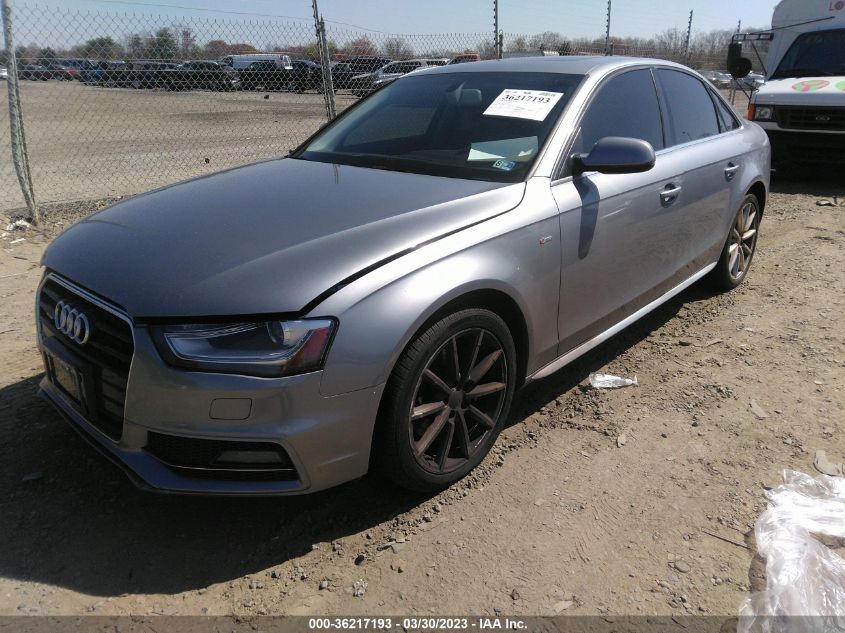 2016 AUDI A4 PREMIUM - WAUDFAFL4GN009267