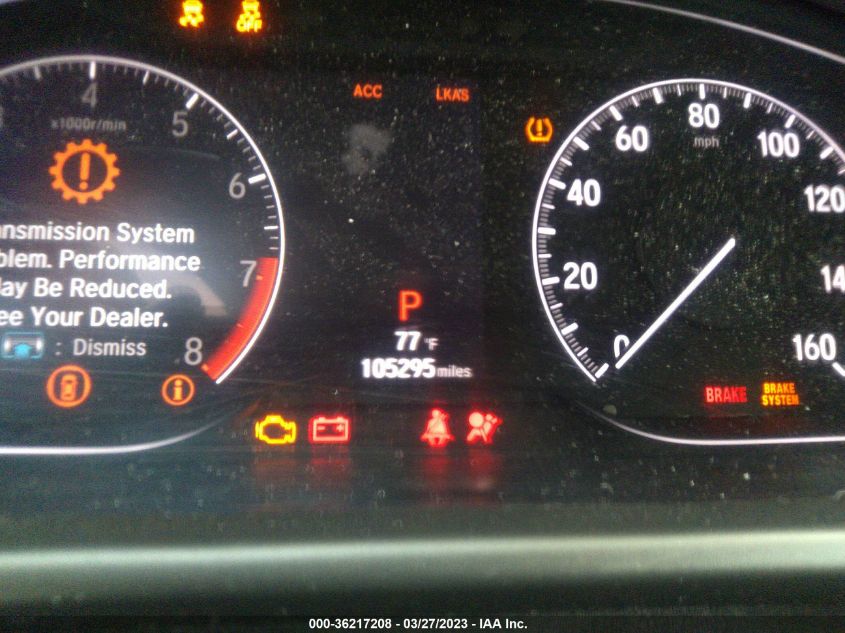 2018 HONDA ACCORD SEDAN TOURING 2.0T - 1HGCV2F97JA044610