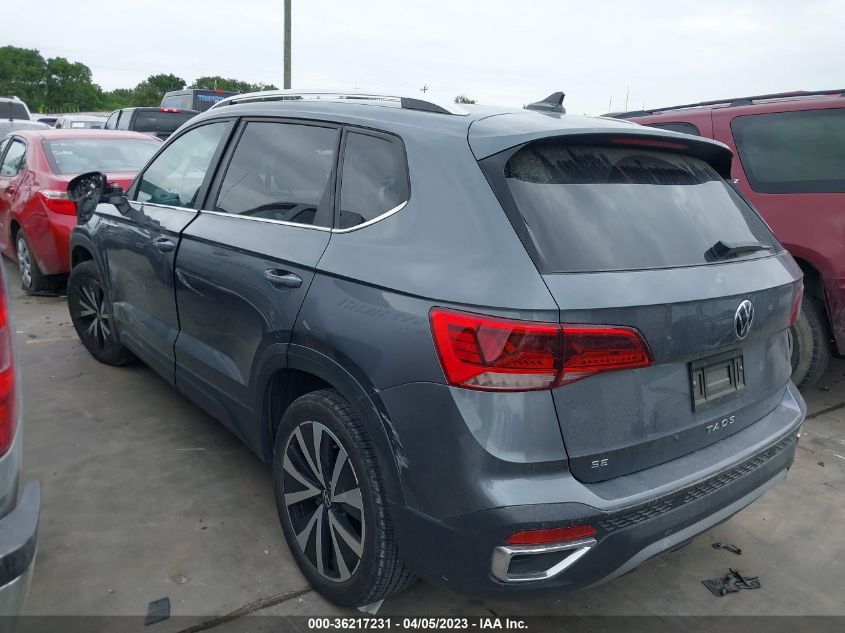 2022 VOLKSWAGEN TAOS SE - 3VVTX7B2XNM002165