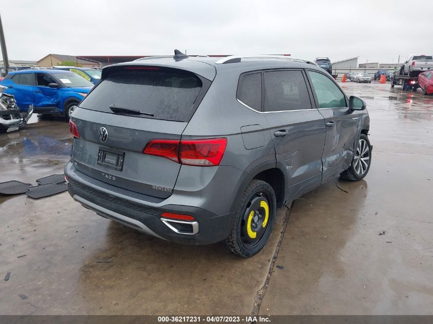 2022 VOLKSWAGEN TAOS SE - 3VVTX7B2XNM002165