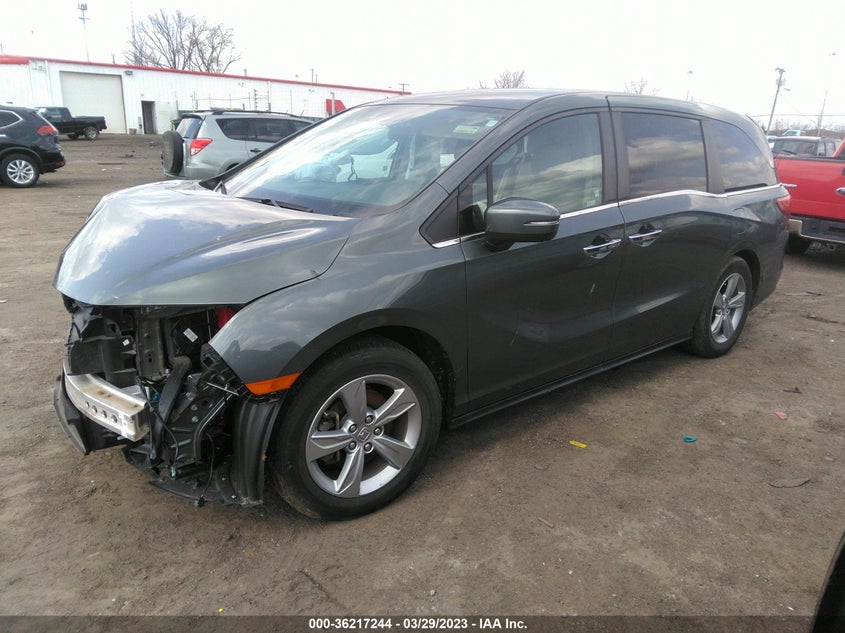 VIN 5FNRL6H59KB043113 2019 HONDA ODYSSEY EX