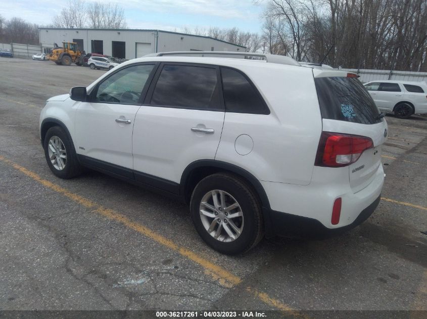 2015 KIA SORENTO LX - 5XYKTCA65FG642608