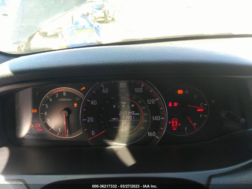 2017 HONDA ACCORD SEDAN SPORT - 1HGCR2F55HA009222
