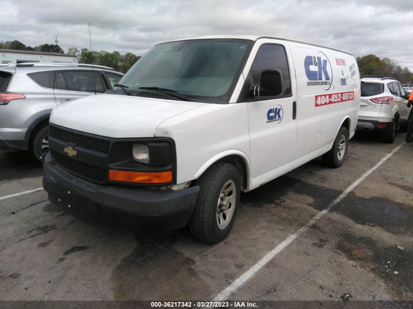 2014 CHEVROLET EXPRESS CARGO VAN - 1GCSGAFX2E0110733