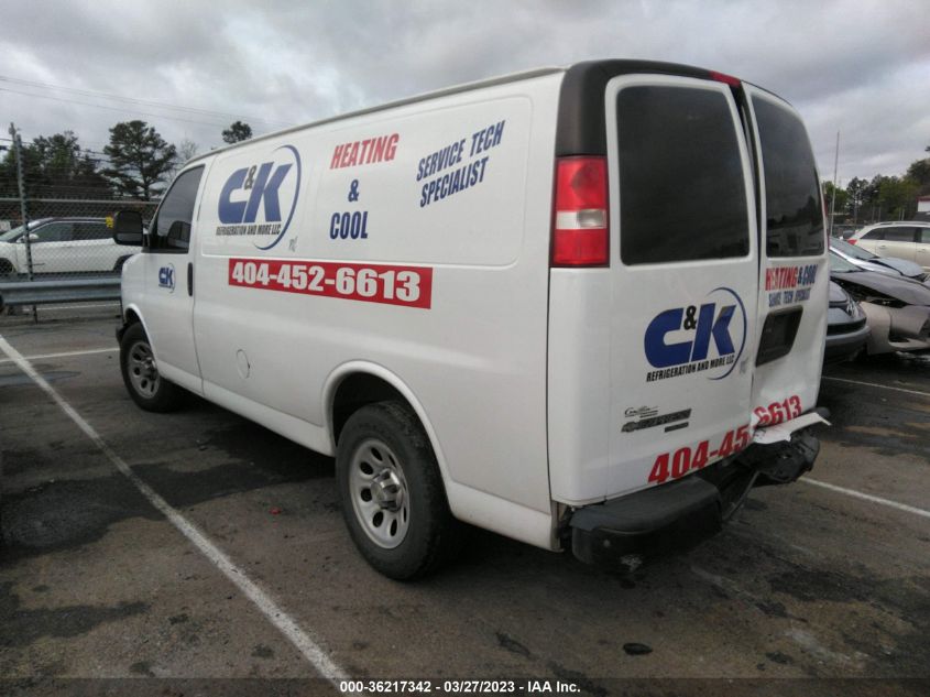 2014 CHEVROLET EXPRESS CARGO VAN - 1GCSGAFX2E0110733