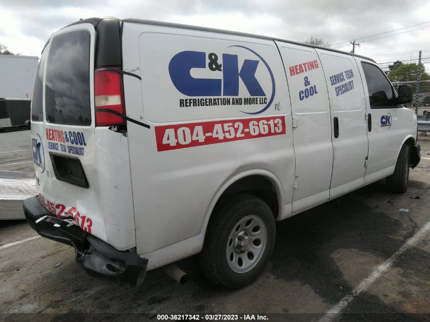 2014 CHEVROLET EXPRESS CARGO VAN - 1GCSGAFX2E0110733