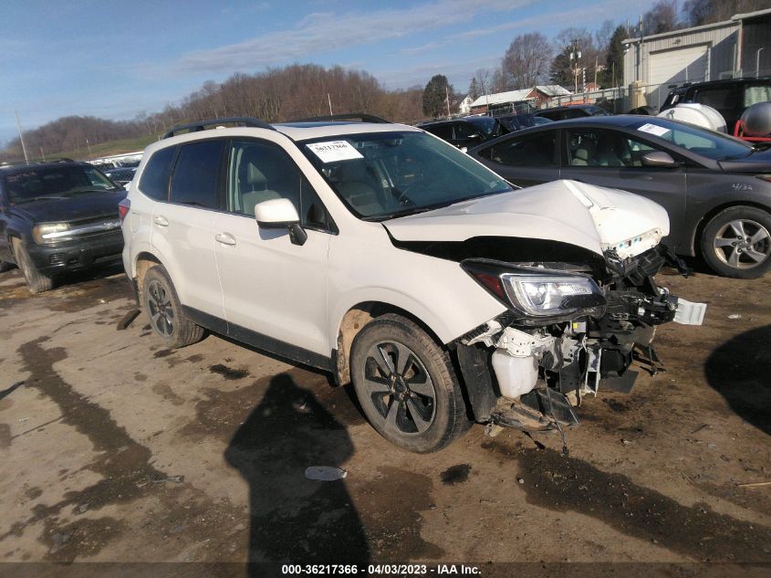 2018 SUBARU FORESTER LIMITED - JF2SJARC1JH573437