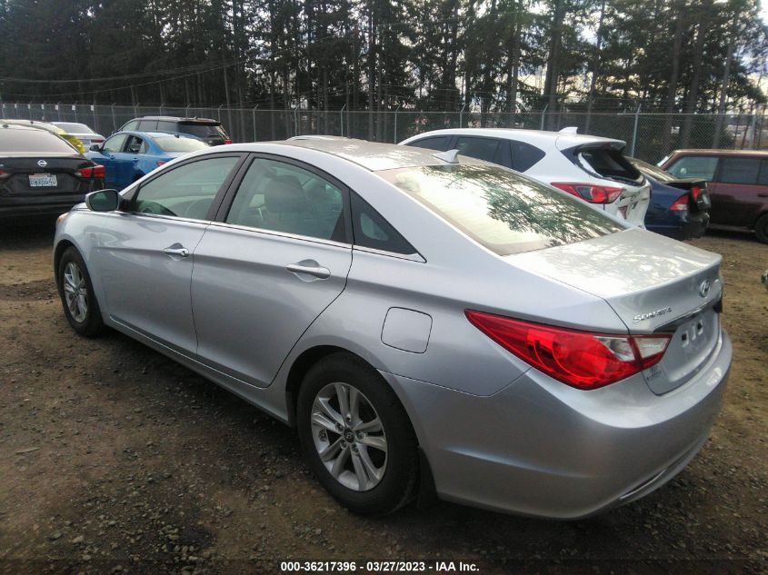 2013 HYUNDAI SONATA GLS - 5NPEB4AC2DH573202