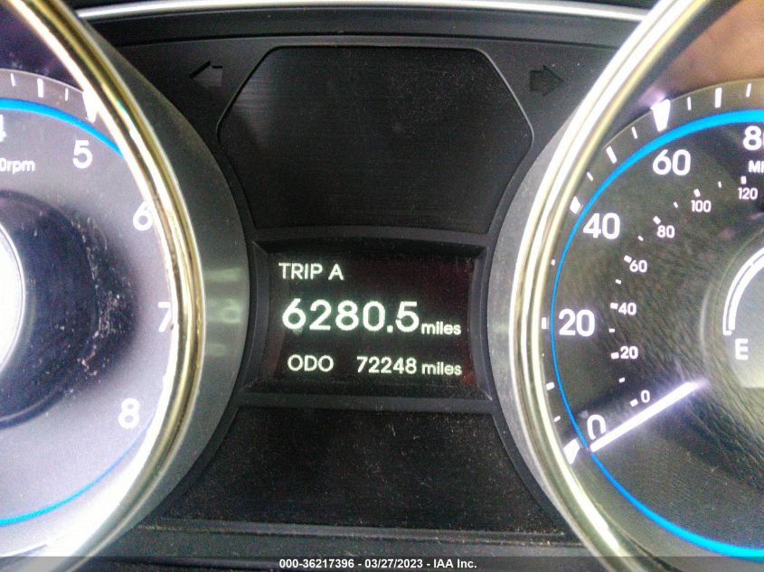 2013 HYUNDAI SONATA GLS - 5NPEB4AC2DH573202