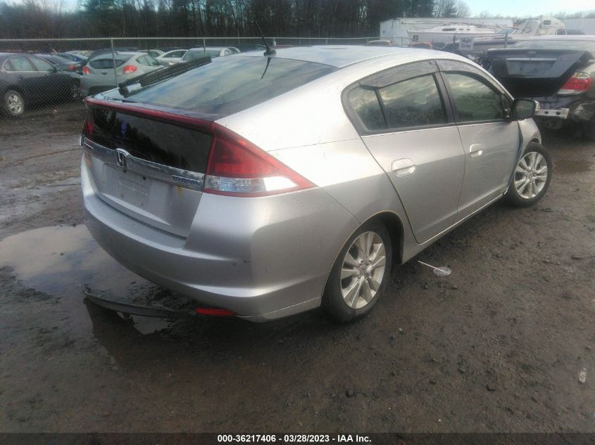 2014 HONDA INSIGHT EX JHMZE2H79ES000451