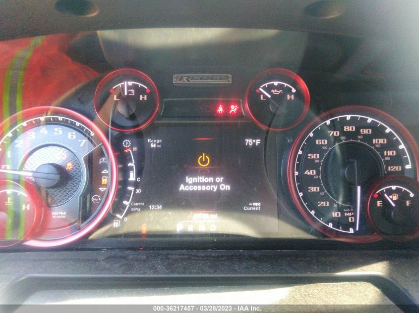 2017 RAM 1500 REBEL - 1C6RR7YT4HS554346