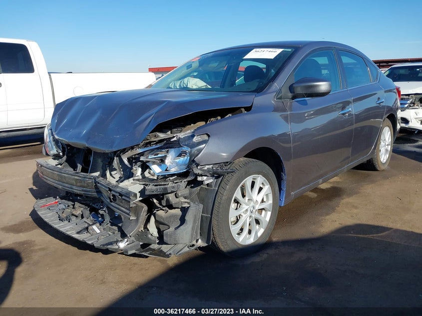 VIN 3N1AB7AP2KY427663 2019 NISSAN SENTRA SV