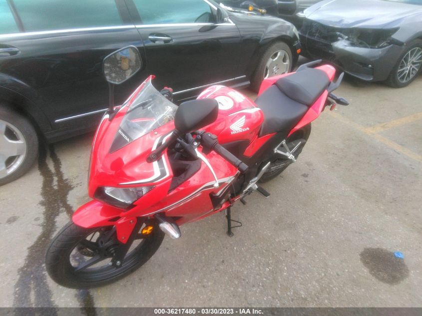 2022 HONDA CBR300 R MLHNC511XN5800149