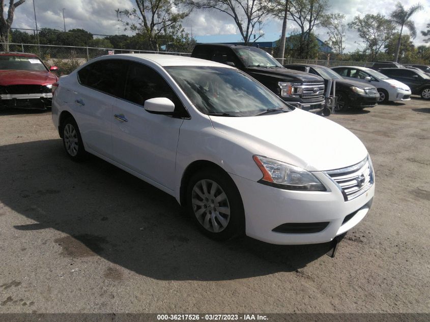 2015 NISSAN SENTRA SV - 3N1AB7AP7FY216822