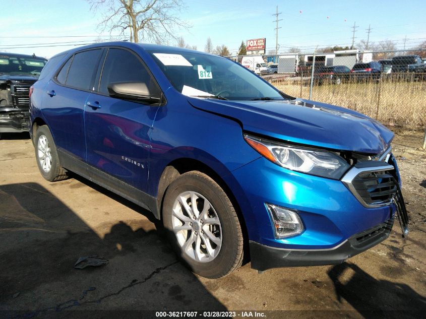 2019 CHEVROLET EQUINOX LS - 3GNAXHEV8KS609469