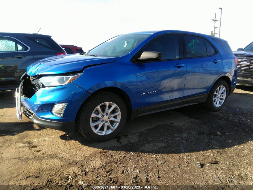 2019 CHEVROLET EQUINOX LS - 3GNAXHEV8KS609469
