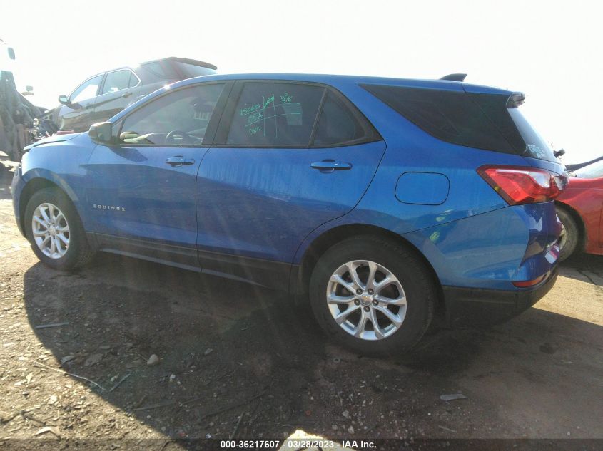 2019 CHEVROLET EQUINOX LS - 3GNAXHEV8KS609469