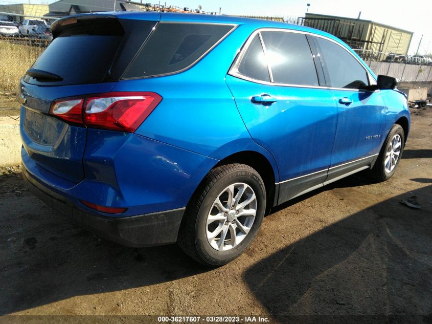 2019 CHEVROLET EQUINOX LS - 3GNAXHEV8KS609469