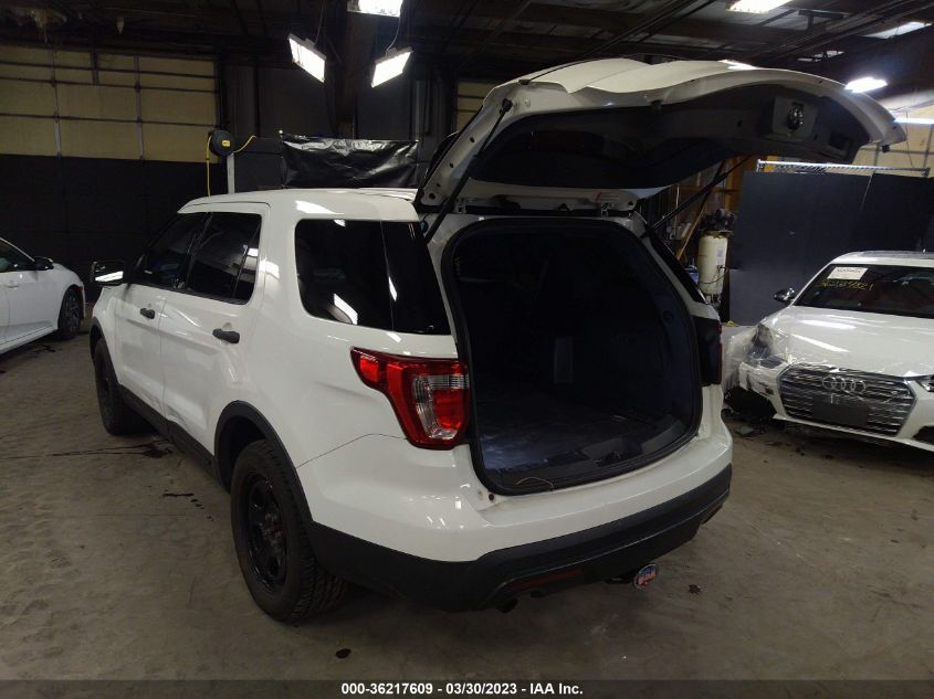 2016 FORD UTILITY POLICE 1FM5K8AR9GGB96898