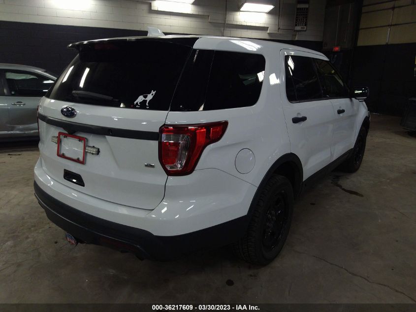 2016 FORD UTILITY POLICE 1FM5K8AR9GGB96898