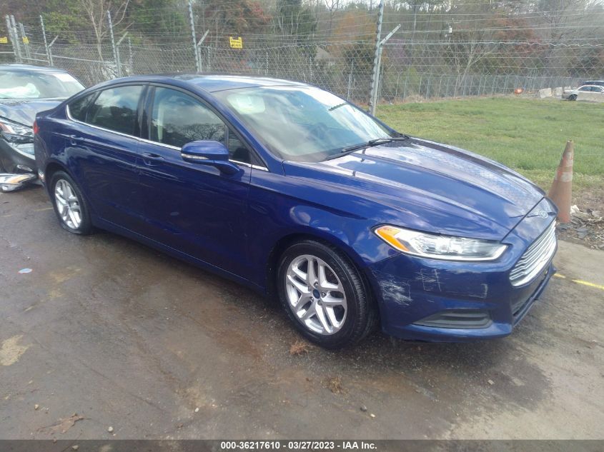 2015 FORD FUSION SE - 1FA6P0H73F5125681