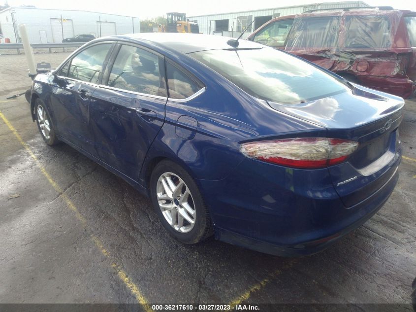 2015 FORD FUSION SE - 1FA6P0H73F5125681