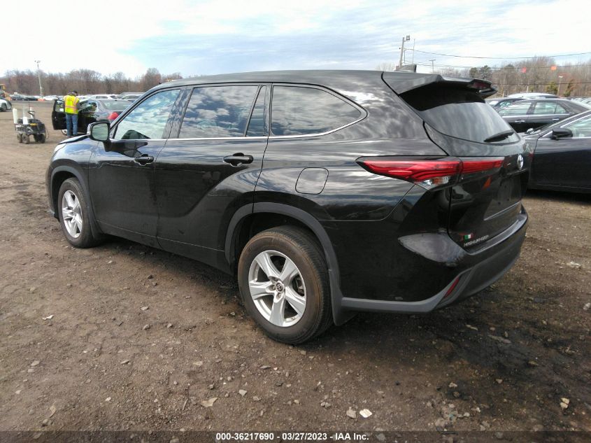 2020 TOYOTA HIGHLANDER L - 5TDCZRBH2LS020343