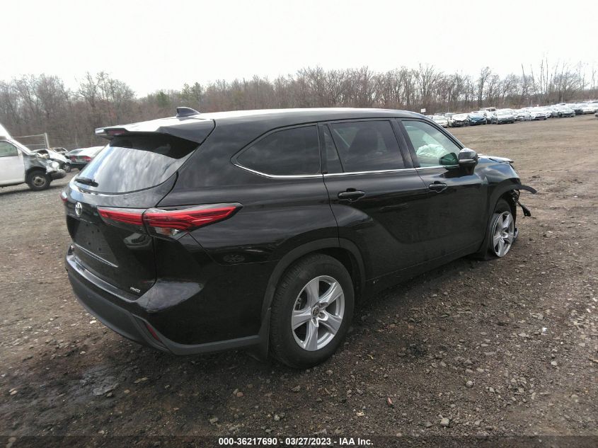 2020 TOYOTA HIGHLANDER L - 5TDCZRBH2LS020343