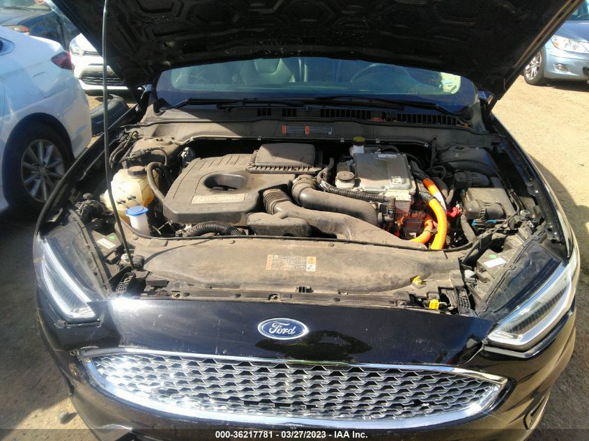2020 FORD FUSION HYBRID TITANIUM - 3FA6P0RU7LR182401