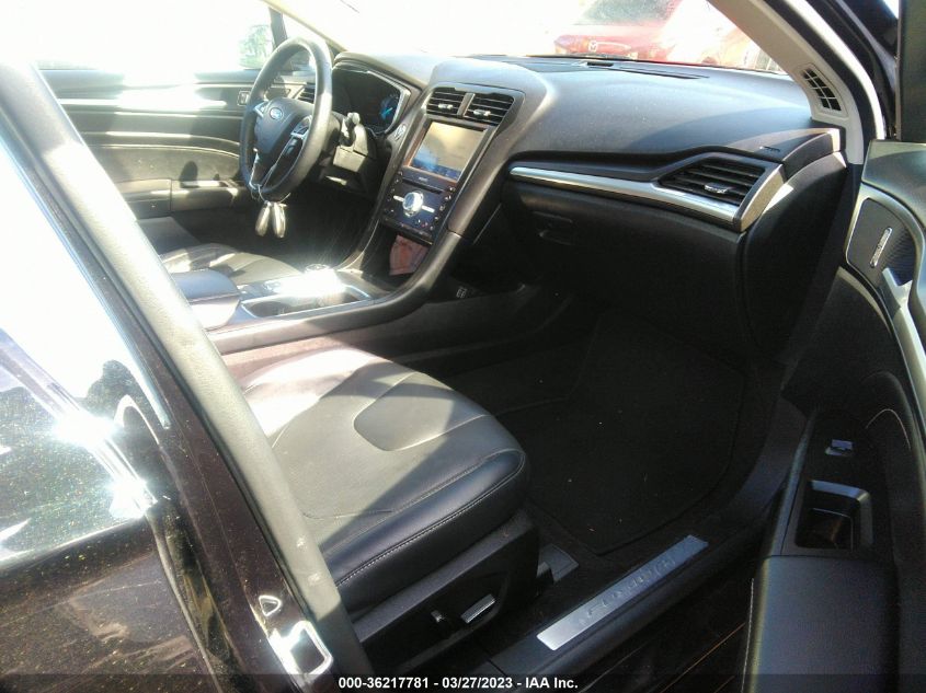 2020 FORD FUSION HYBRID TITANIUM - 3FA6P0RU7LR182401
