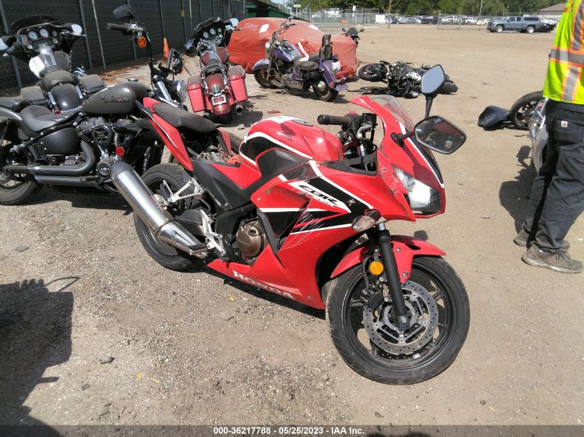 2017 HONDA CBR300 R - MLHNC5106H5300856