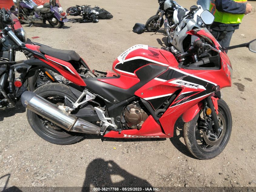 2017 HONDA CBR300 R - MLHNC5106H5300856
