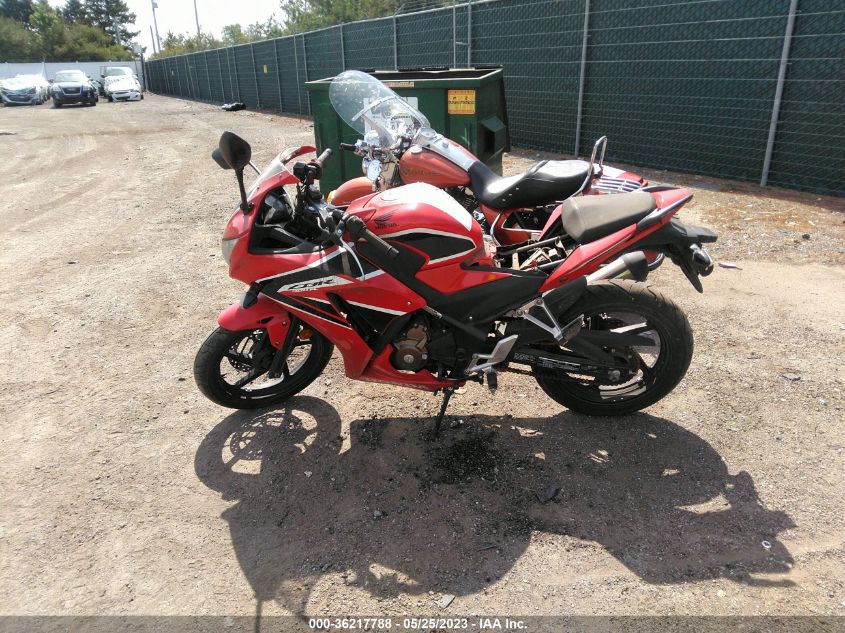 2017 HONDA CBR300 R - MLHNC5106H5300856