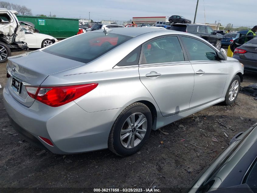 2014 HYUNDAI SONATA GLS - 5NPEB4AC8EH939746