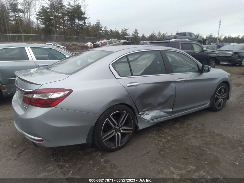 2017 HONDA ACCORD SEDAN SPORT SE - 1HGCR2F13HA097491