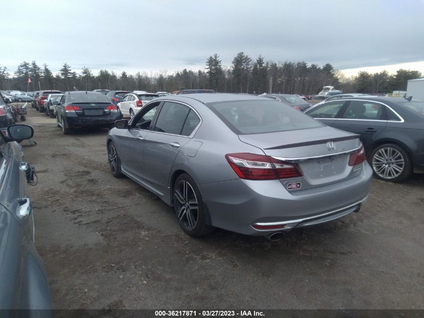 2017 HONDA ACCORD SEDAN SPORT SE - 1HGCR2F13HA097491