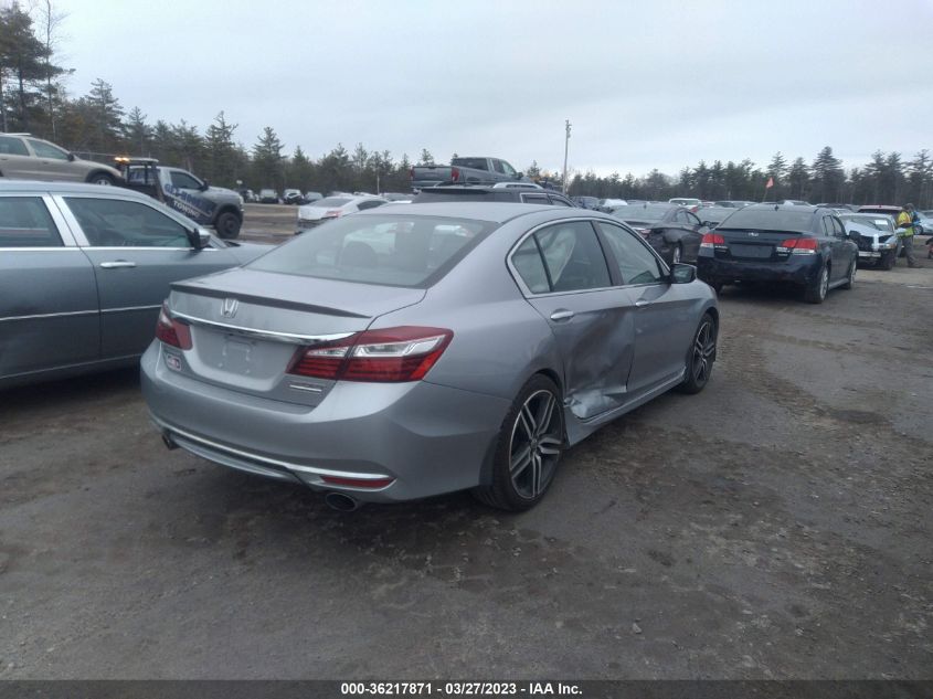 2017 HONDA ACCORD SEDAN SPORT SE - 1HGCR2F13HA097491