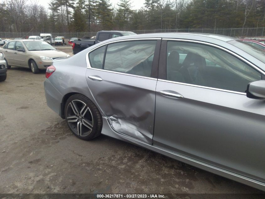2017 HONDA ACCORD SEDAN SPORT SE - 1HGCR2F13HA097491