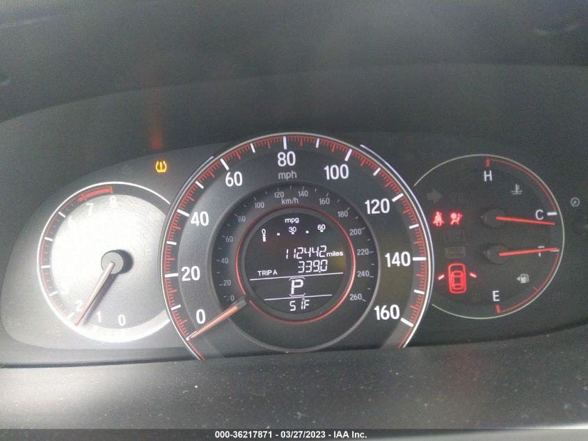 2017 HONDA ACCORD SEDAN SPORT SE - 1HGCR2F13HA097491