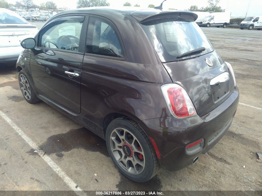 2013 FIAT 500 SPORT - 3C3CFFBR0DT514521