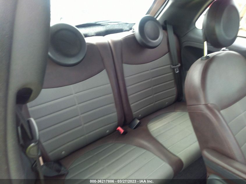 2013 FIAT 500 SPORT - 3C3CFFBR0DT514521