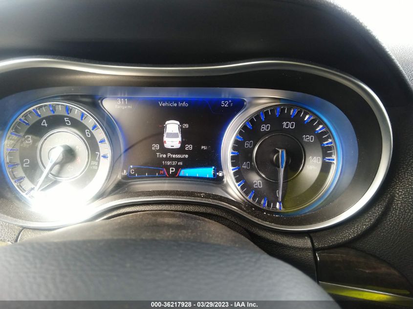 2016 CHRYSLER 300 300C - 2C3CCAEG2GH161377