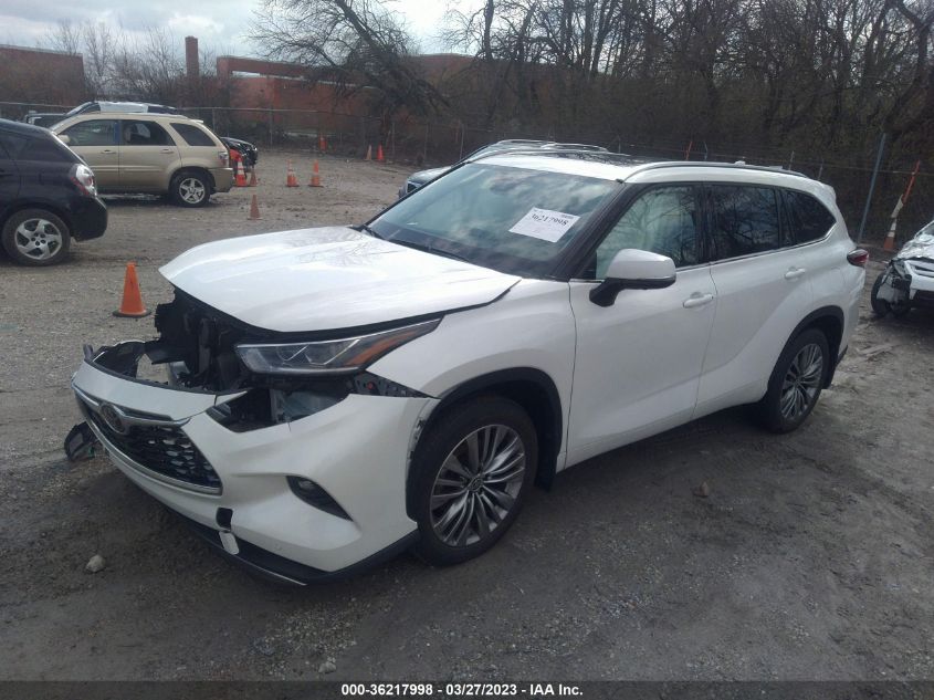 2021 TOYOTA HIGHLANDER PLATINUM - 5TDFZRBH9MS108644