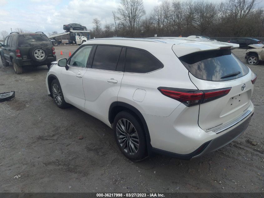 2021 TOYOTA HIGHLANDER PLATINUM - 5TDFZRBH9MS108644